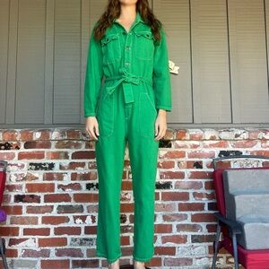 American Vintage Green Denim Jumpsuit💚